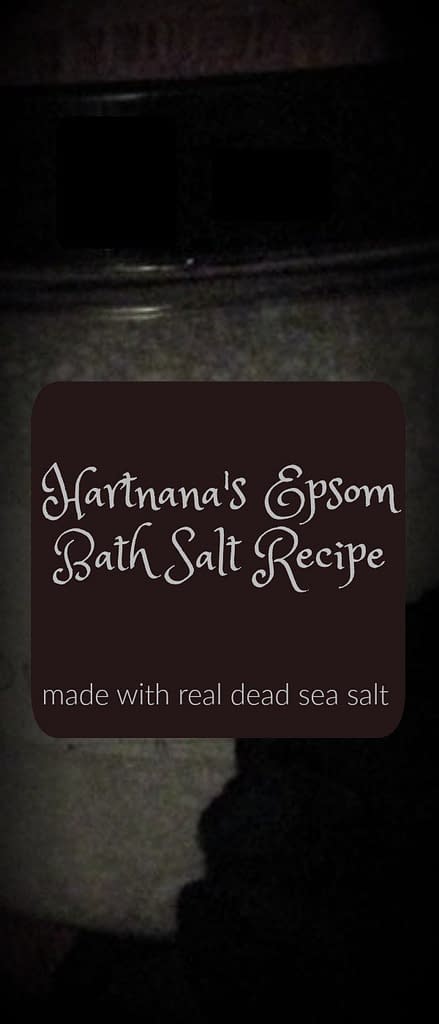 epsom bath salt recipe