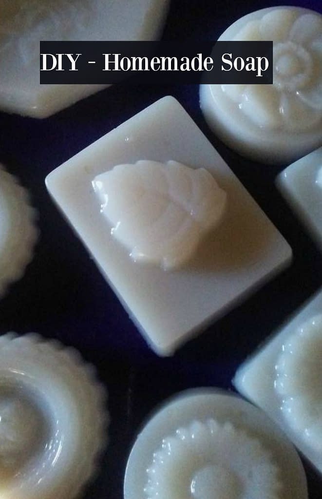 DIY homemade soap - 10 minute jellies