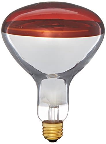 Heat Lamp 250-Watt Flood Light Bulb