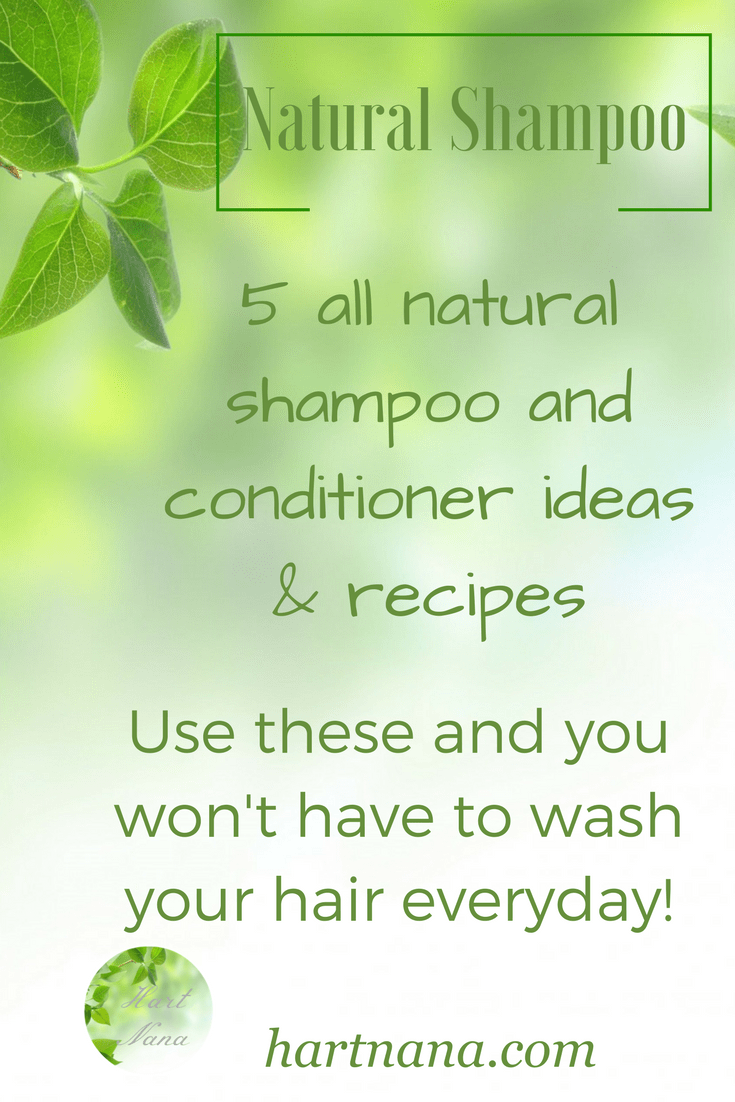 all natural shampoo and conditioner ideas