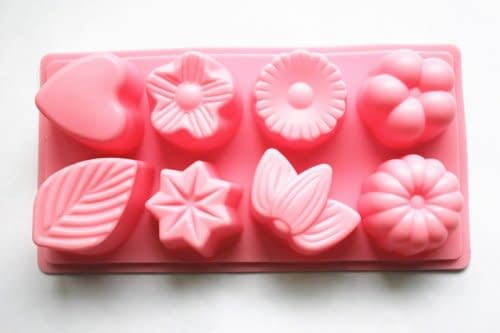 8 decorative soap molds